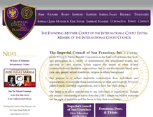 Tablet Screenshot of imperialcouncilsf.org